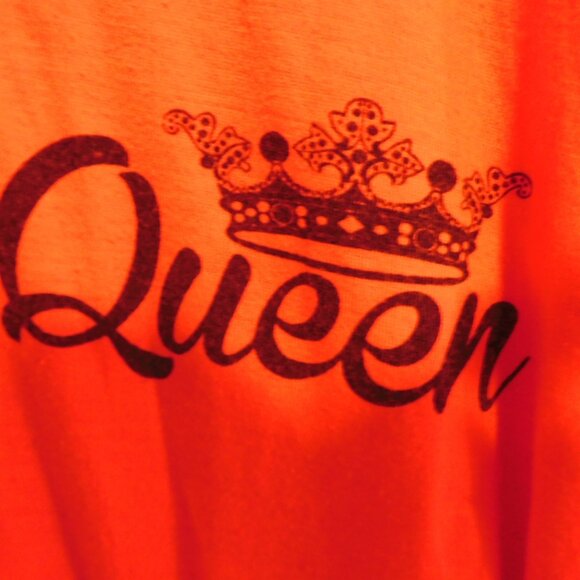 BOBBIE BROOKS BRIGHT HOT PINK 'QUEEN' HOODIE - WOMENS  / LADIES SMALL - Picture 3 of 5